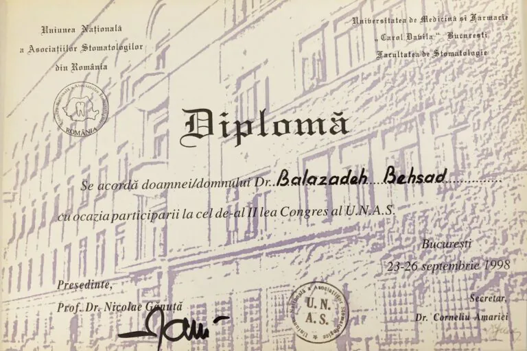 Certificat Dr. Balazadeh Behshad Andrei 6