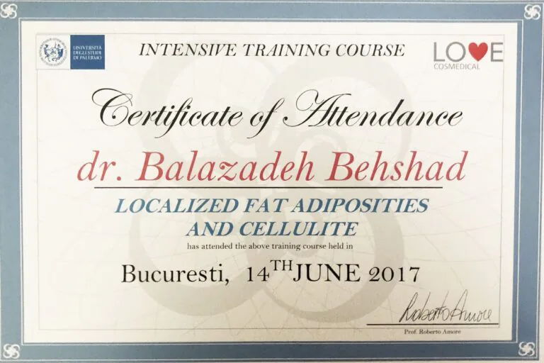 Certificat Dr. Balazadeh Behshad Andrei 35