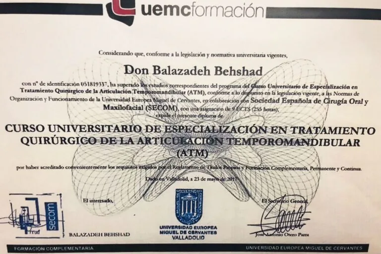 Certificat Dr. Balazadeh Behshad Andrei 44